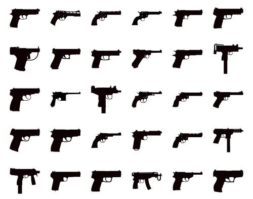 Handgun pistol revolver - handgun,